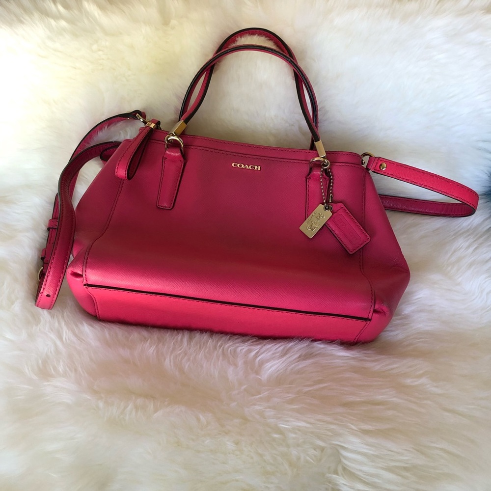 Coach Pink Satchel Bag